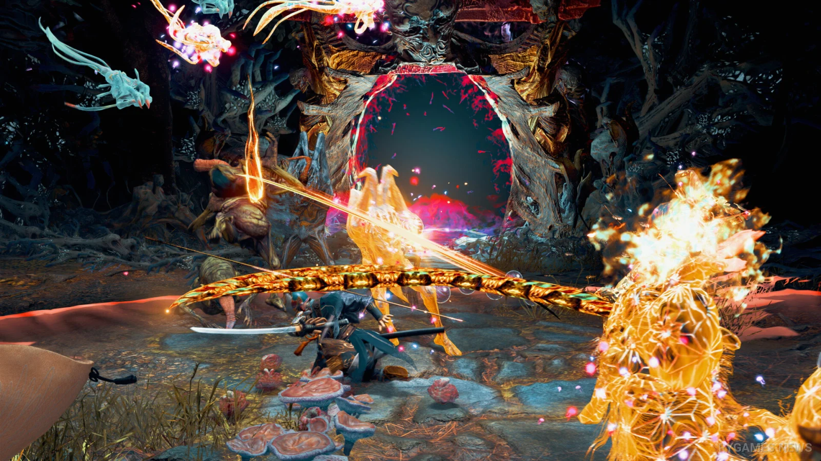 Kunitsu-Gami: Path of the Goddess gameplay screenshots from Steam - gambar 3