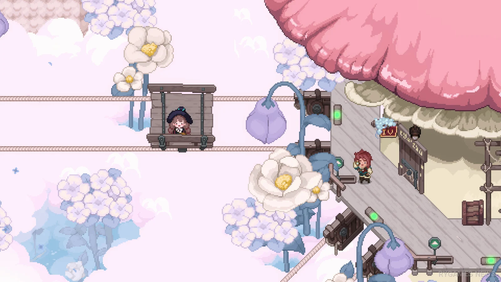 Screenshot gameplay Little Witch in the Woods dari Steam - gambar 6