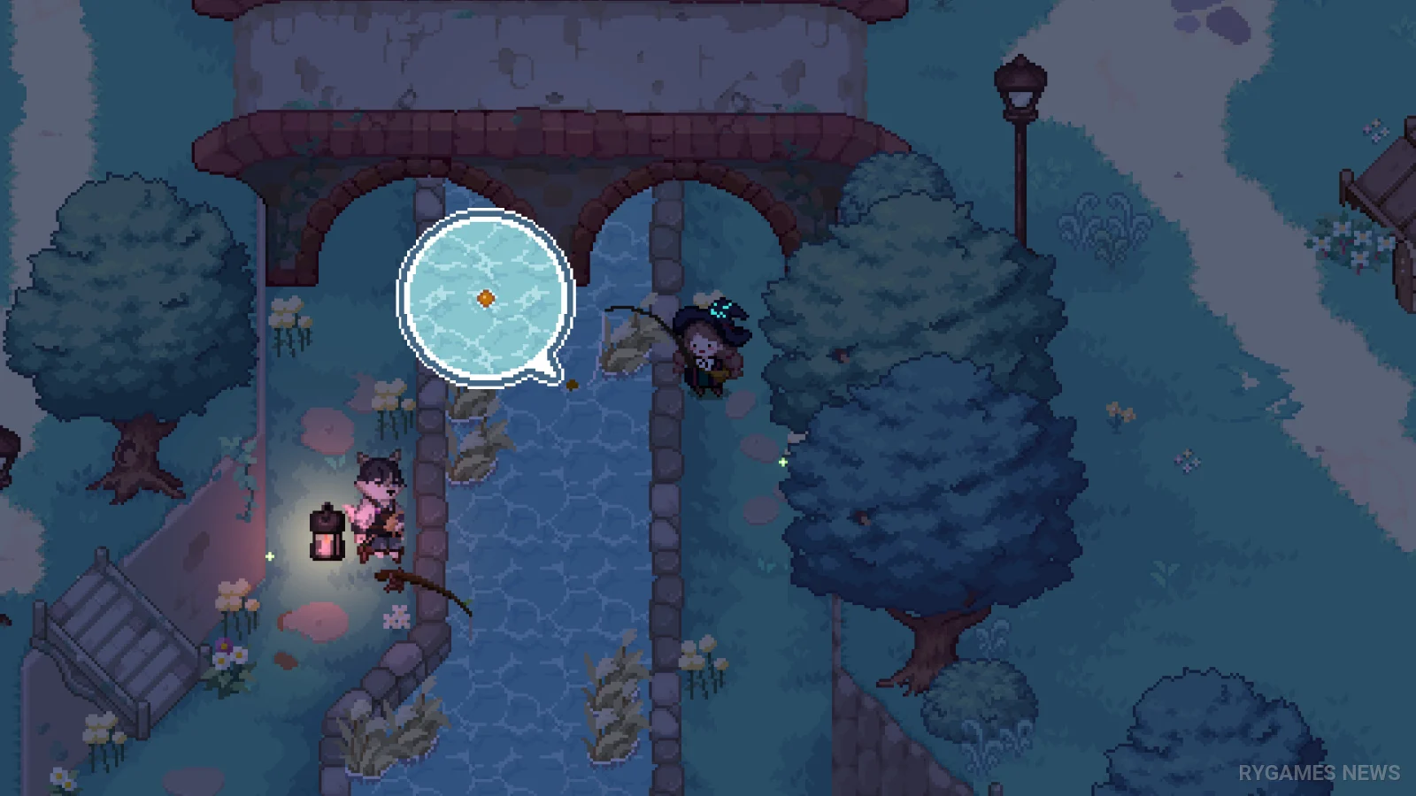 Screenshot gameplay Little Witch in the Woods dari Steam - gambar 9