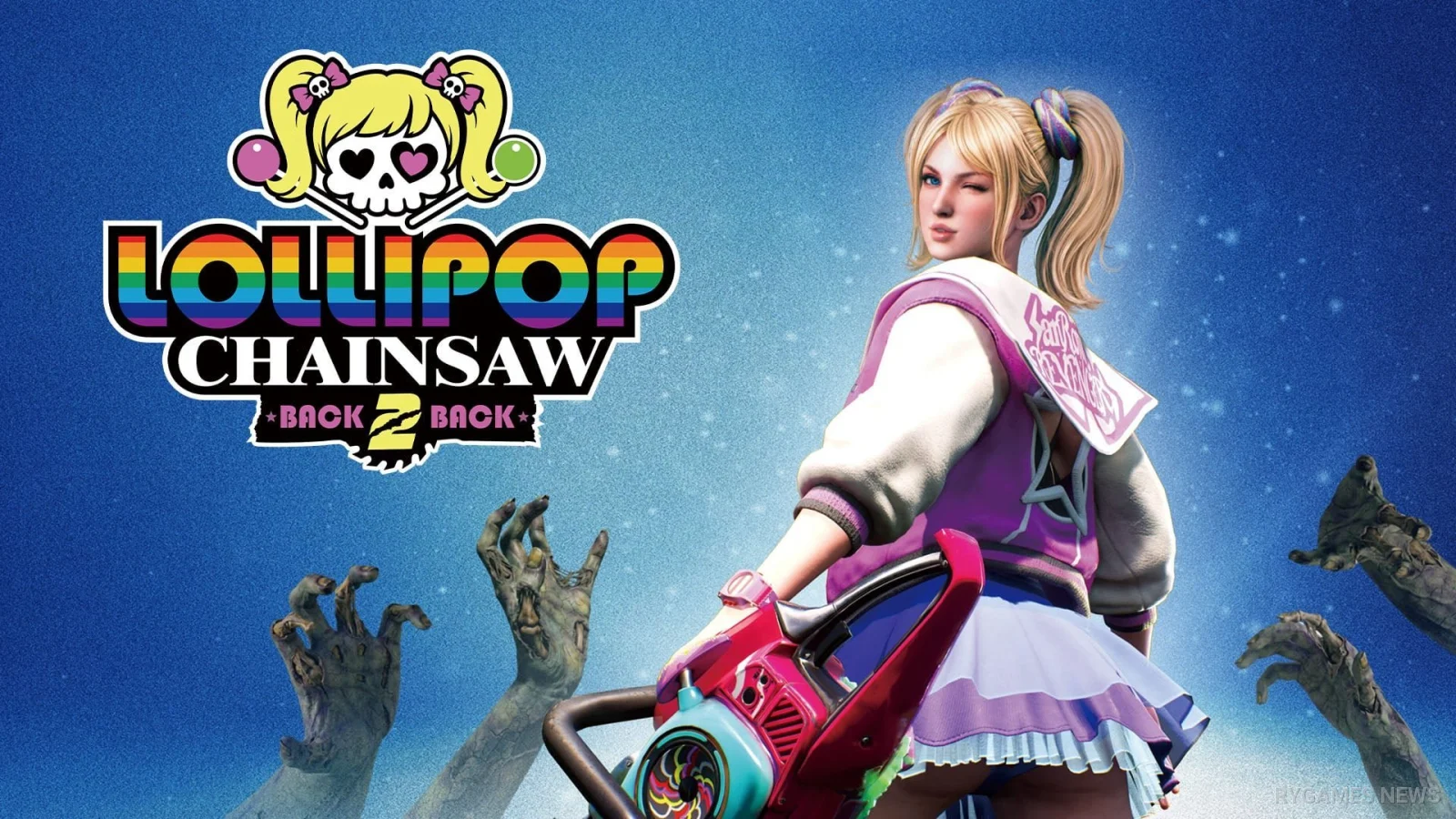 Official LOLLIPOP CHAINSAW 2 Back2Back Key Visual