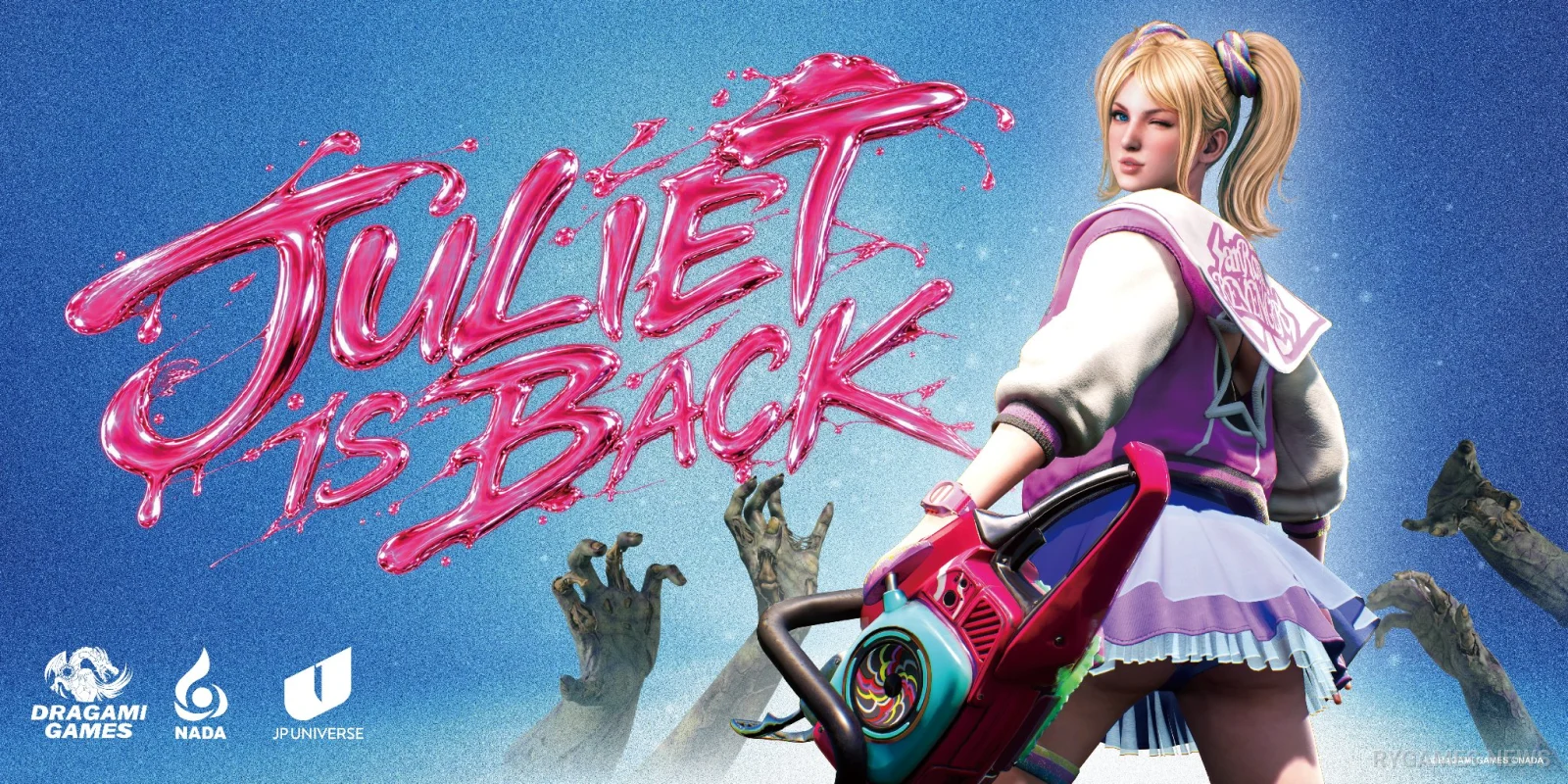 Lollipop Chainsaw New Project Bisa Dimainkan di TGS 2026, Juliet Kembali dengan Kostum Baru