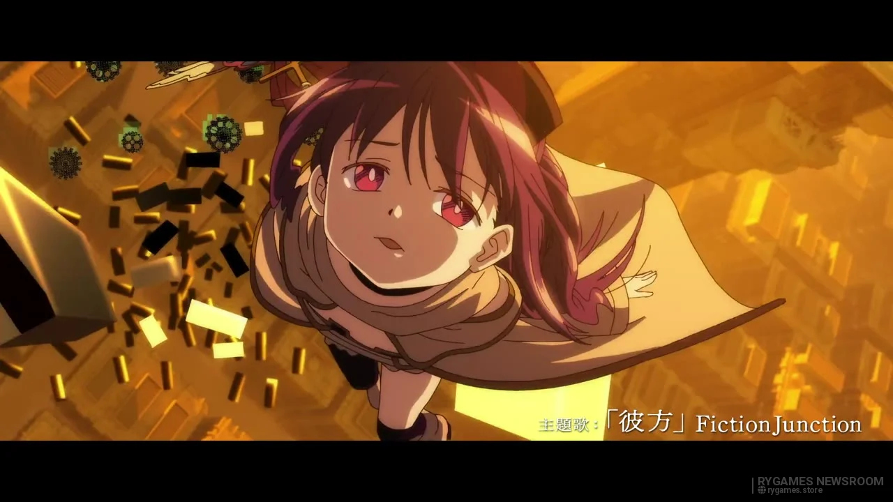Stills from the Madoka Magica × Witch on the Holy Night Special Collaboration announcement video - gambar 8