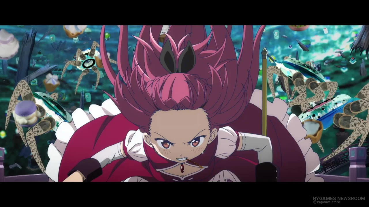 Stills from the Madoka Magica × Witch on the Holy Night Special Collaboration announcement video - gambar 13