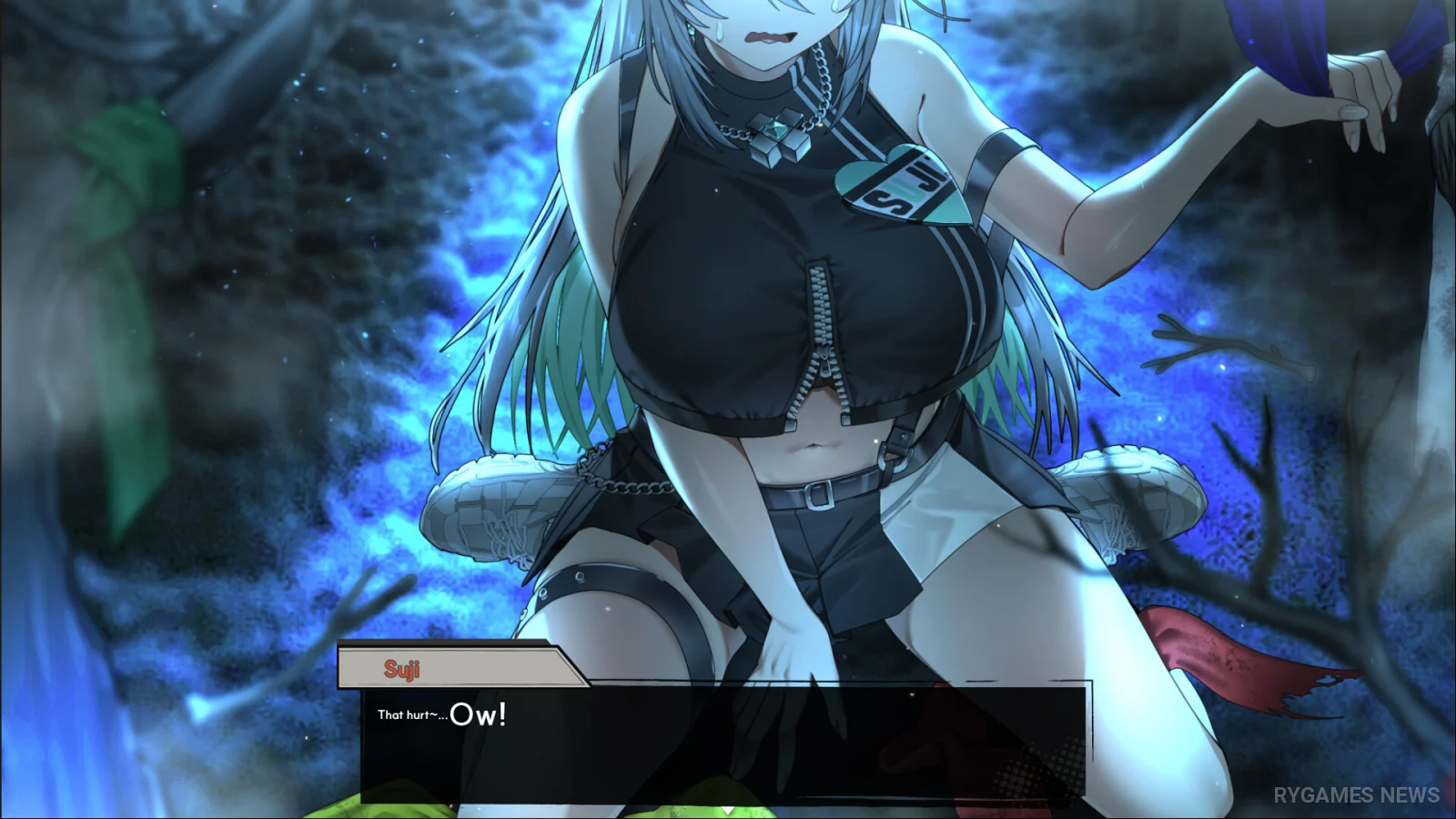 Steam掲載『こどく配信：深』ゲームプレイ画面 - gambar 3