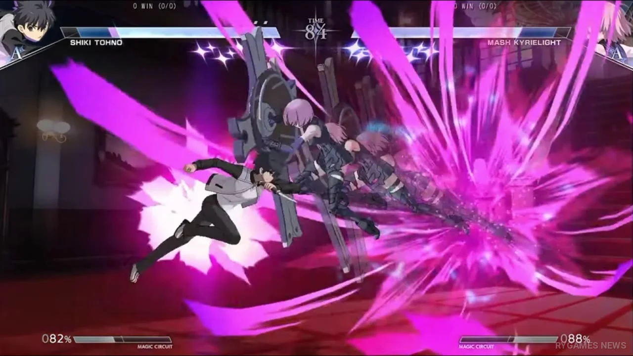 MELTY BLOOD: TYPE LUMINA ゲームプレイ - gambar 7