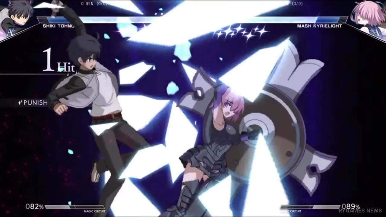MELTY BLOOD: TYPE LUMINA ゲームプレイ - gambar 8