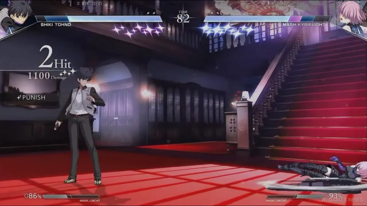 MELTY BLOOD: TYPE LUMINA ゲームプレイ - gambar 10