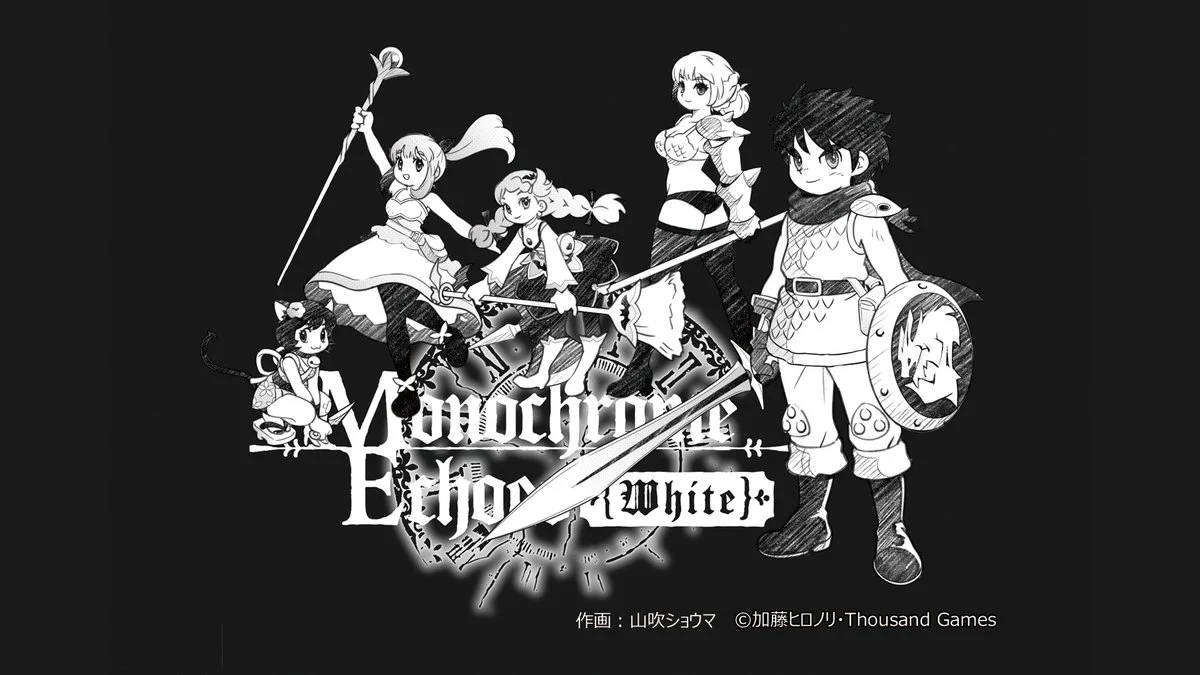 Monochrome Echoes: White Hadir ke Switch Musim Panas, Dungeon RPG dari Tim QUESTER