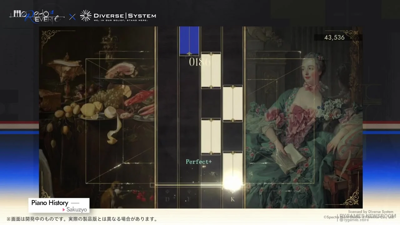 Cuplikan gameplay Sakuzyo “Piano History” di Morpho Reverie - gambar 2