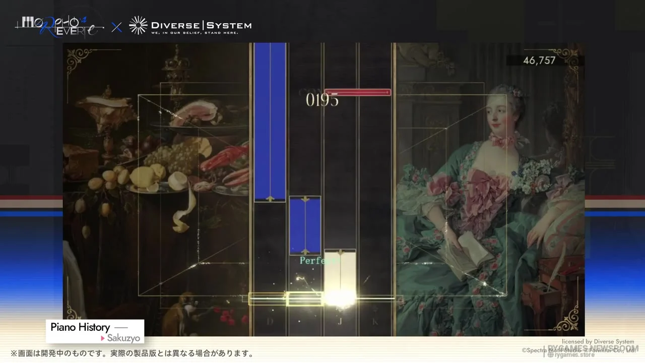 Cuplikan gameplay Sakuzyo “Piano History” di Morpho Reverie - gambar 3