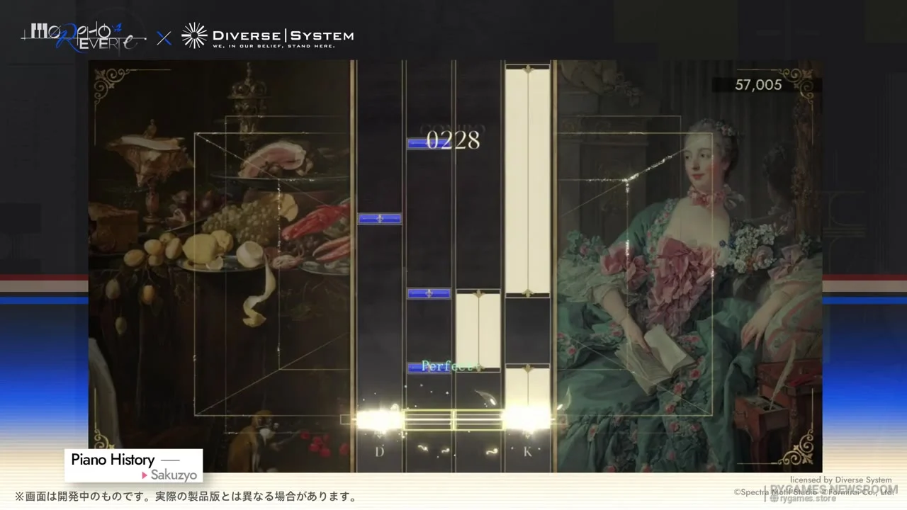 Cuplikan gameplay Sakuzyo “Piano History” di Morpho Reverie - gambar 4