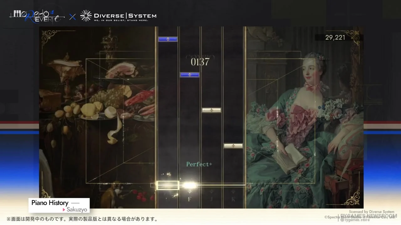 Cuplikan gameplay Sakuzyo “Piano History” di Morpho Reverie - gambar 9