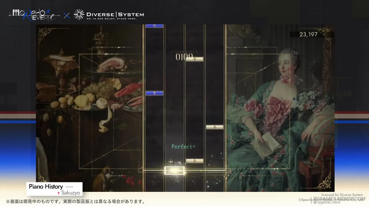 Cuplikan gameplay Sakuzyo “Piano History” di Morpho Reverie - gambar 10