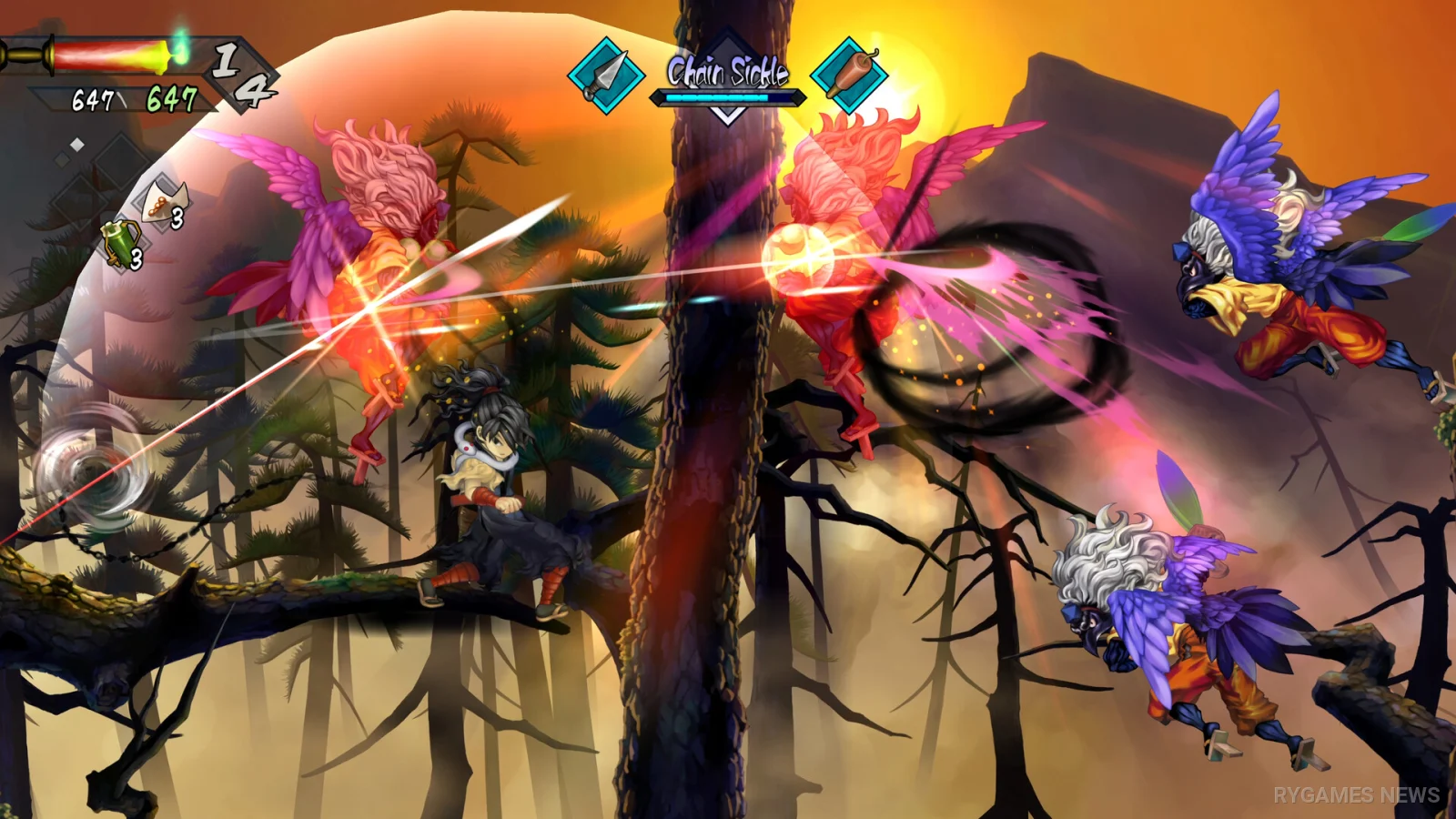 Muramasa: Revenant Blades gameplay screenshots from Steam - gambar 7