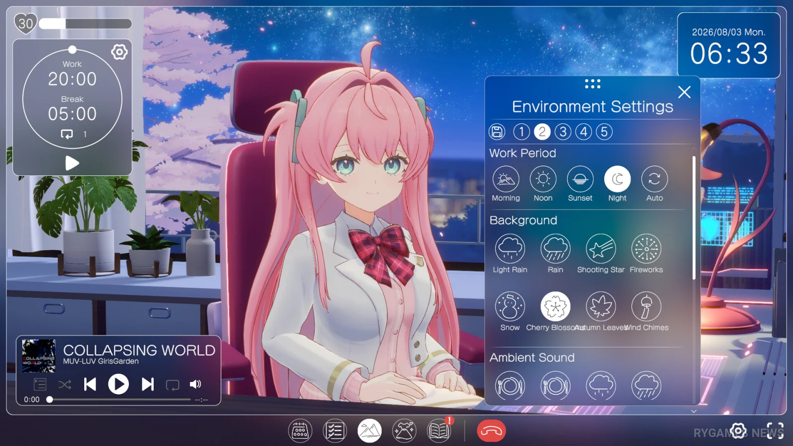 Screenshot MUV-LUV GIRLS GARDEN Mellow Days dari Steam - gambar 4