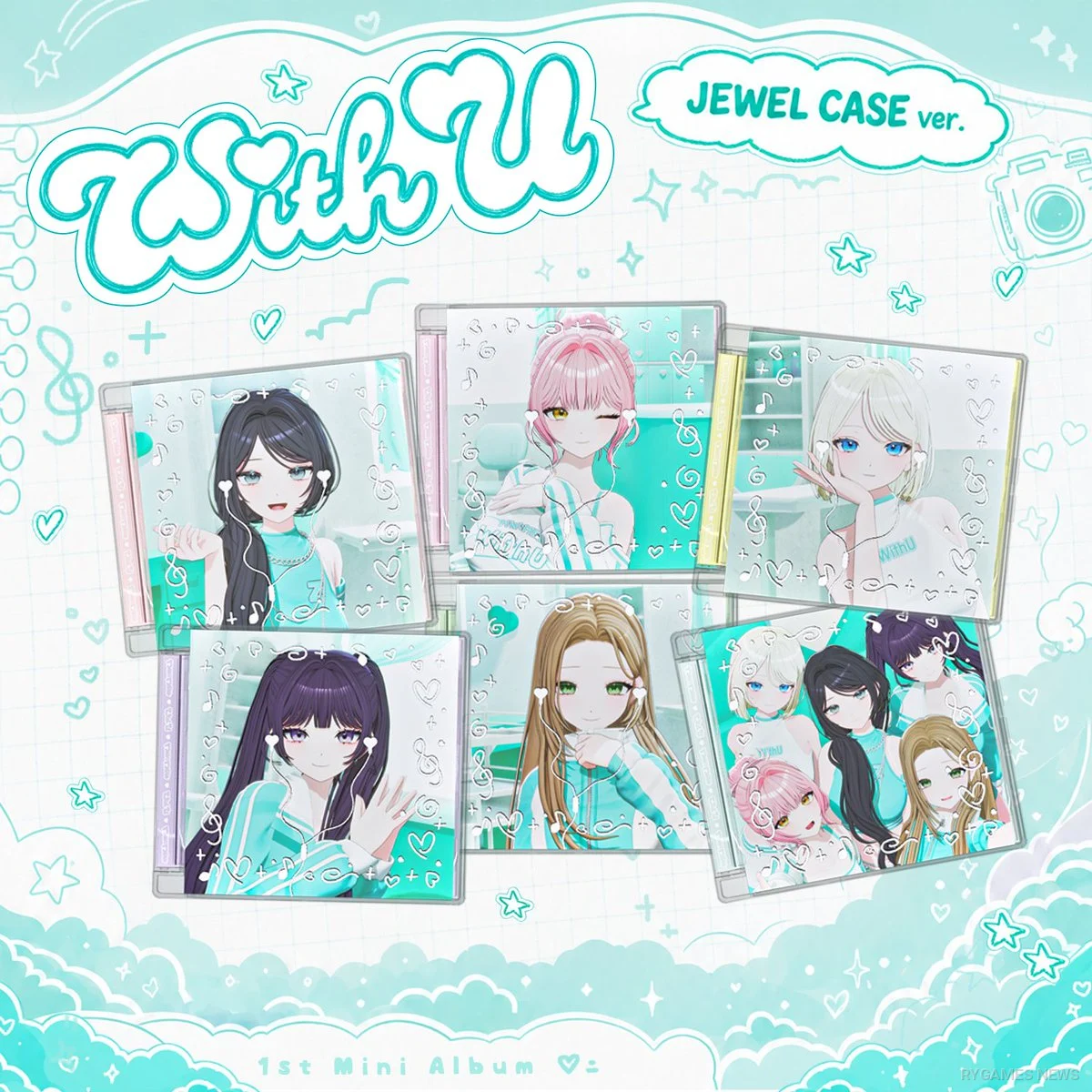 Packaging MW:MEU The 1st Mini Album With U