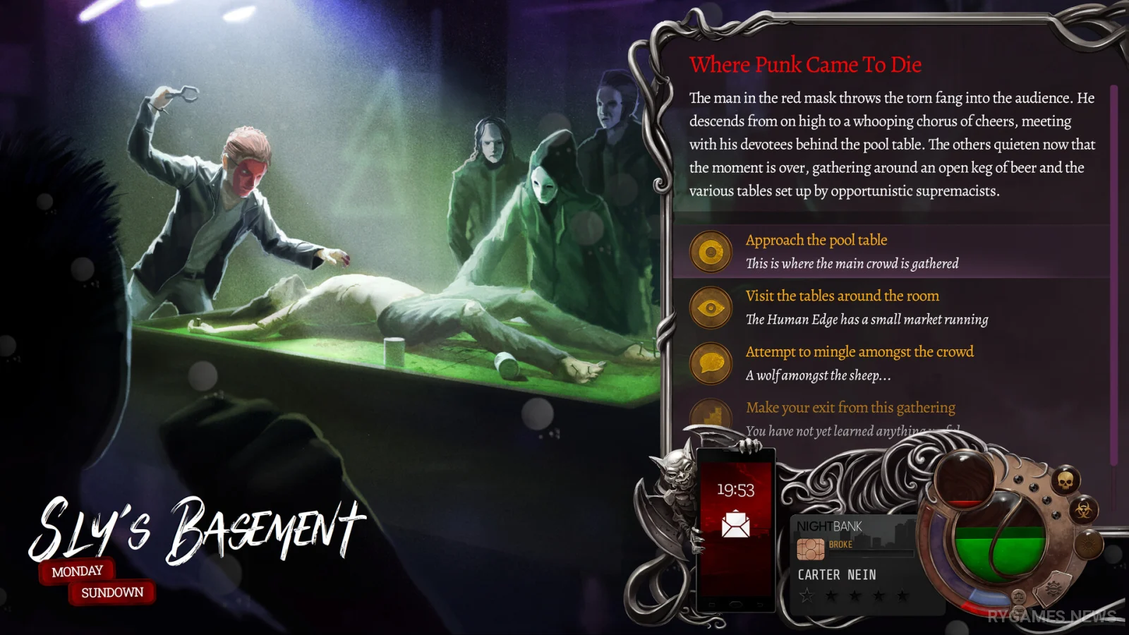 Screenshot gameplay Nighthawks dari Steam - gambar 4