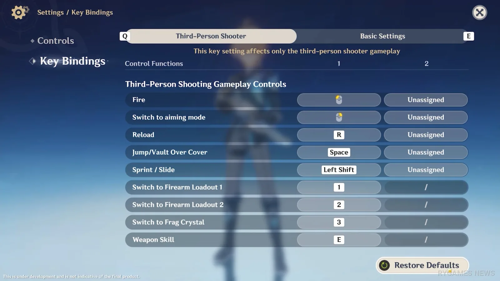 Traveler menggunakan mode third-person shooter, sistem aim assist, slide, dan pengaturan kontrol - gambar 52