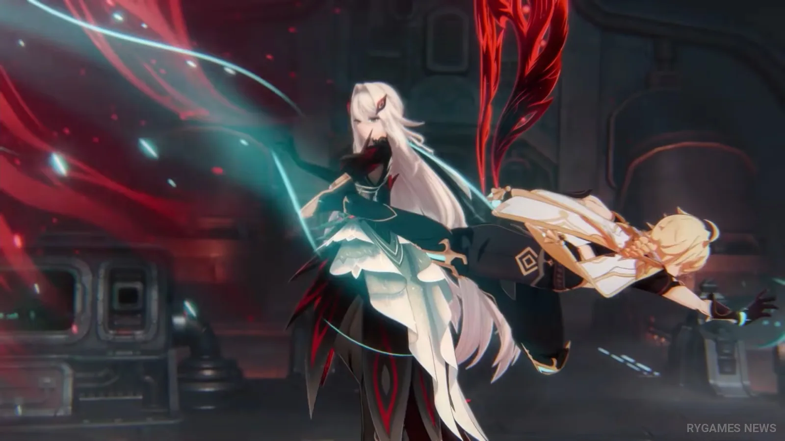 Ronova sang Ruler of Death muncul dengan kekuatan merah dalam trailer Genshin Impact Versi 7.0 - gambar 20
