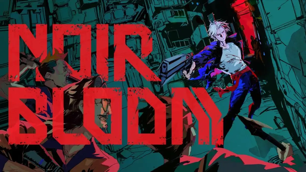 NOIR BLOOM Diumumkan untuk PC, Game 2D Gun-Fu Neo-Noir Ini Rilis 2027