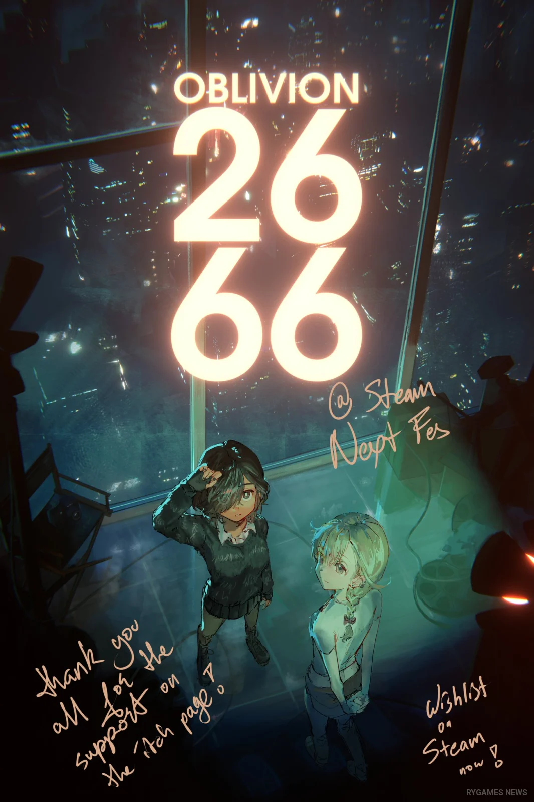 Official OBLIVION 2666 Key Art