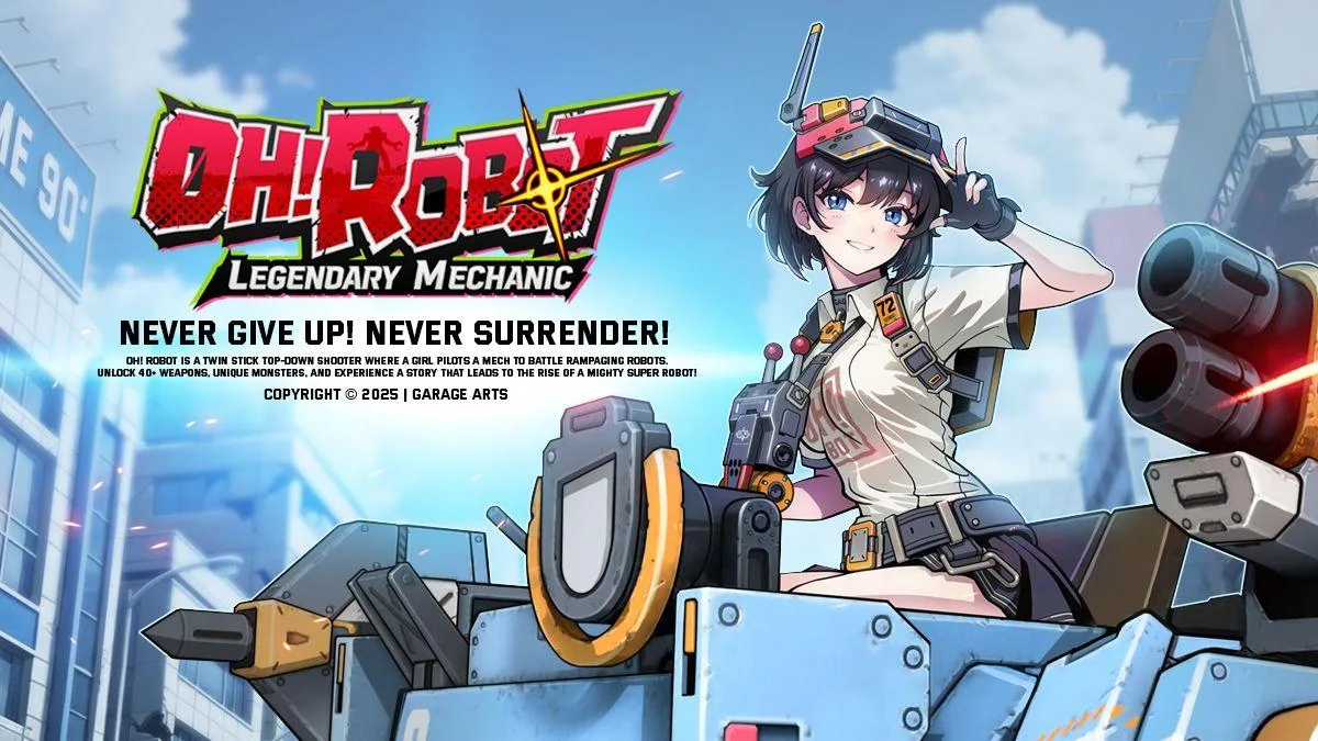 Oh! Robot: Legendary Mechanic Buka Demo di Steam, Shooter Mecha Penuh Cinta untuk Anime Robot Klasik