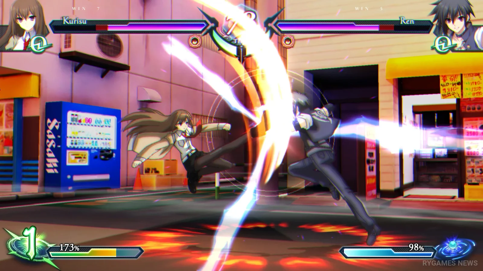Phantom Breaker: Omnia gameplay screenshots from Steam - gambar 4