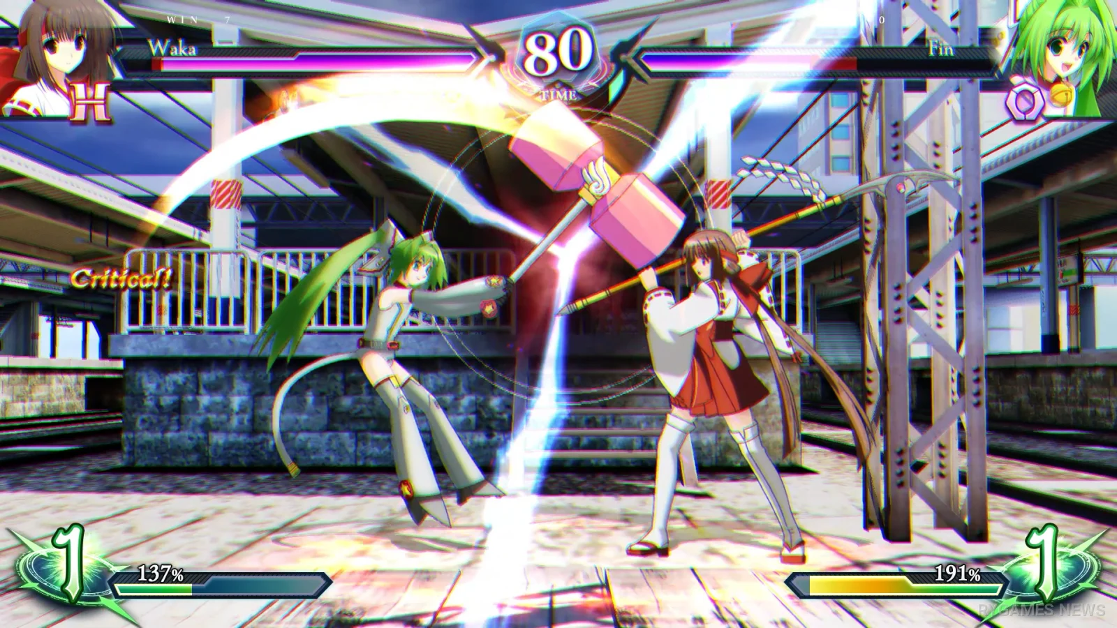 Phantom Breaker: Omnia gameplay screenshots from Steam - gambar 5