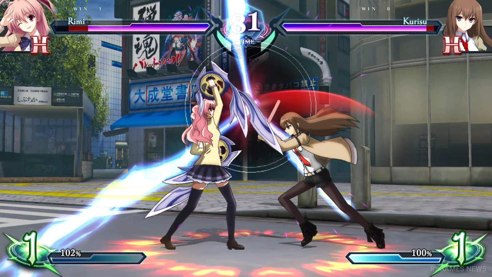 Phantom Breaker: Omnia gameplay screenshots from Steam - gambar 6