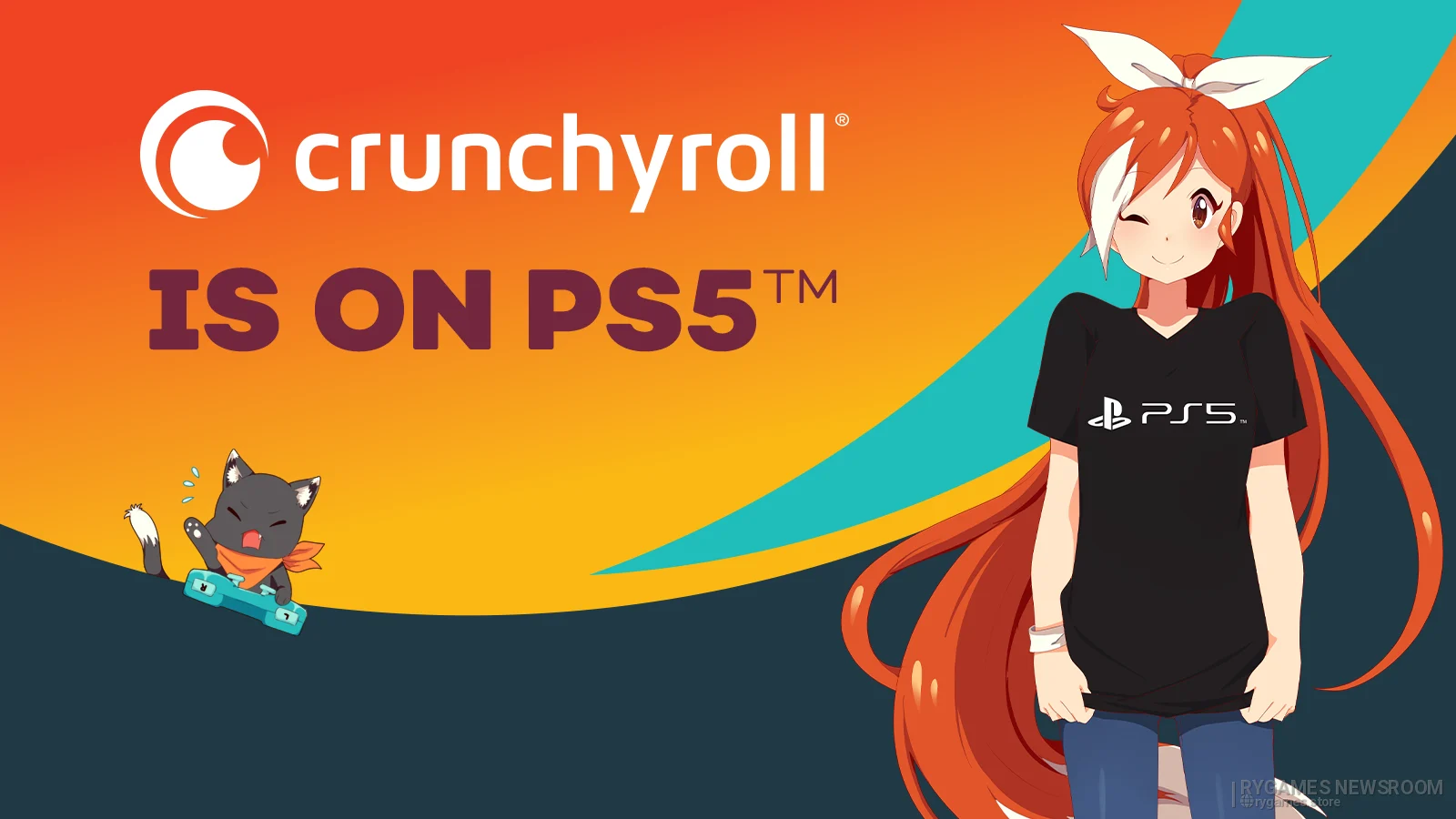 Official Crunchyroll on PlayStation 5 Visual