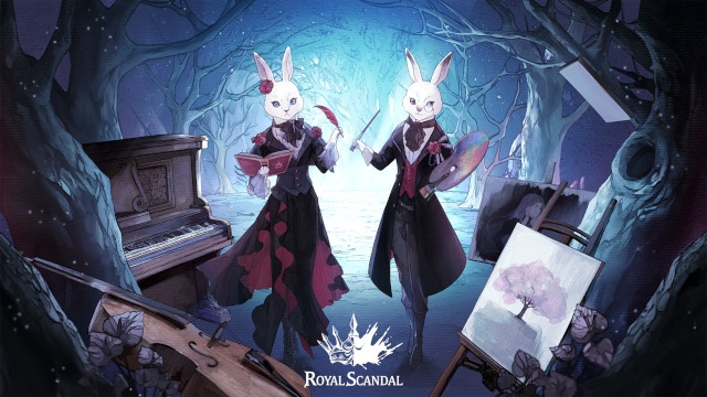 Visual dunia Royal Scandal dan atmosfer khas Bar Masquerade