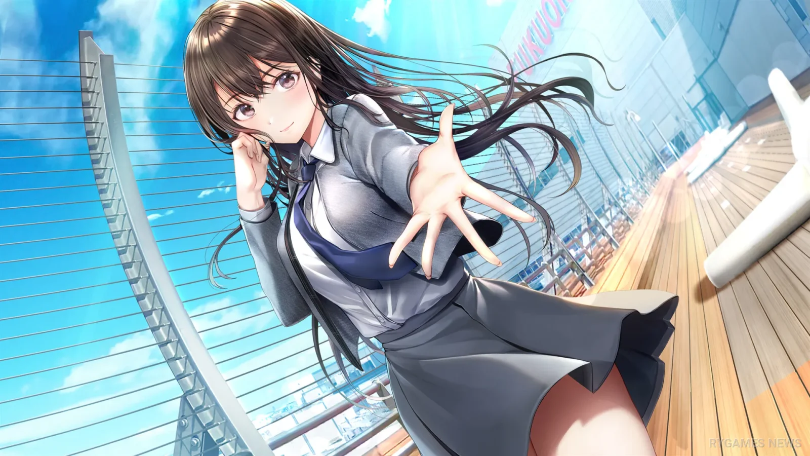 viviON GAMES掲載『制服カノジョ』ゲーム画面 - gambar 5