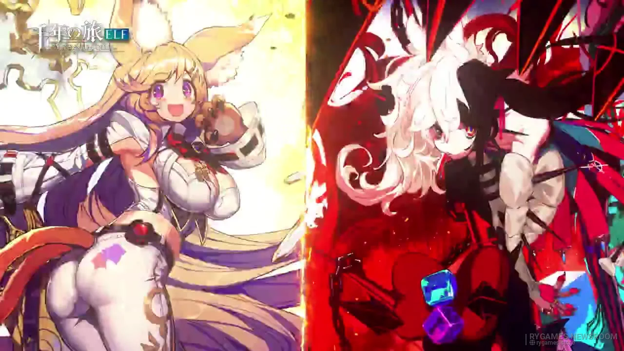 Stills from the official Sennen no Tabi ELF PV - gambar 11
