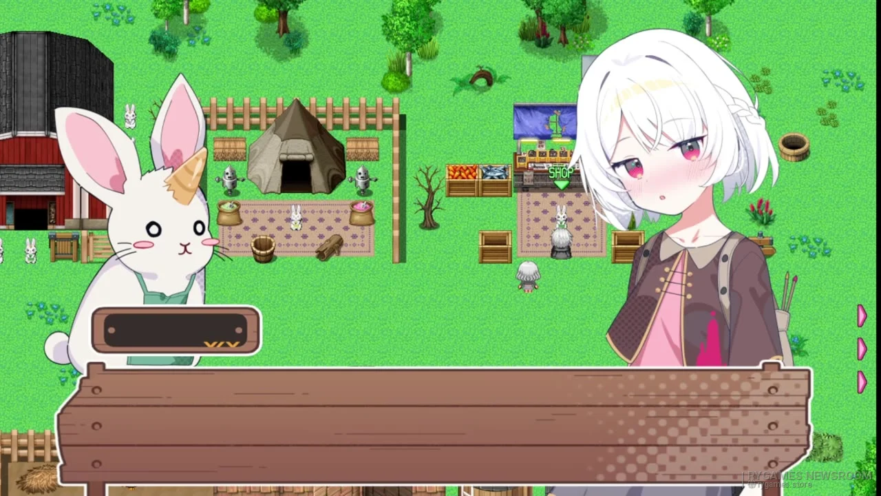Steam掲載『シスターズコンパス ～ 妹たちと無人島でのほほんスローライフ～』ゲーム画面 - gambar 2