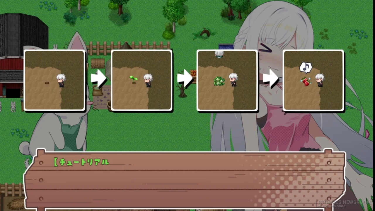 Steam掲載『シスターズコンパス ～ 妹たちと無人島でのほほんスローライフ～』ゲーム画面 - gambar 6
