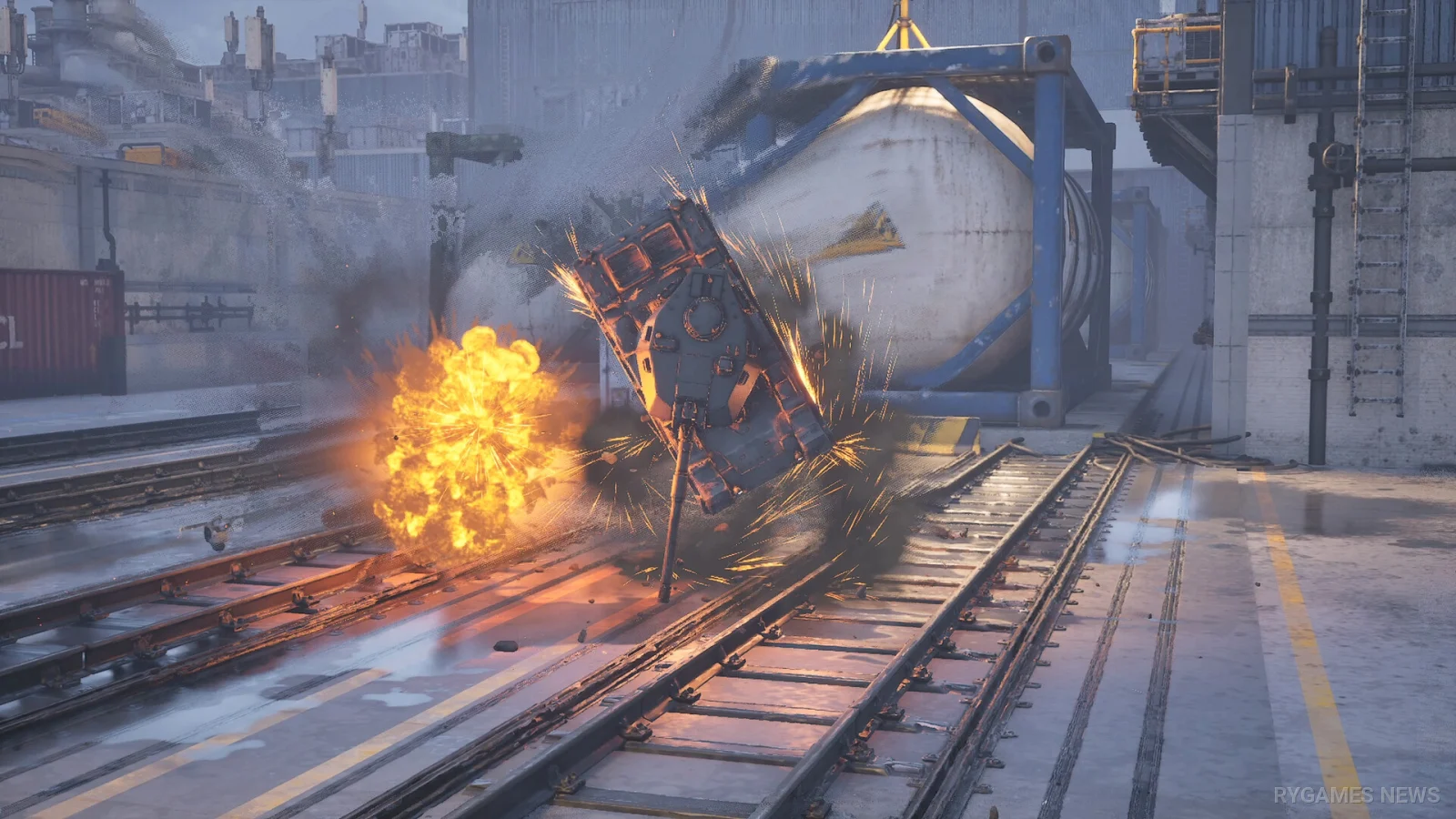 Screenshot gameplay SLAM TANK dari Steam - gambar 4