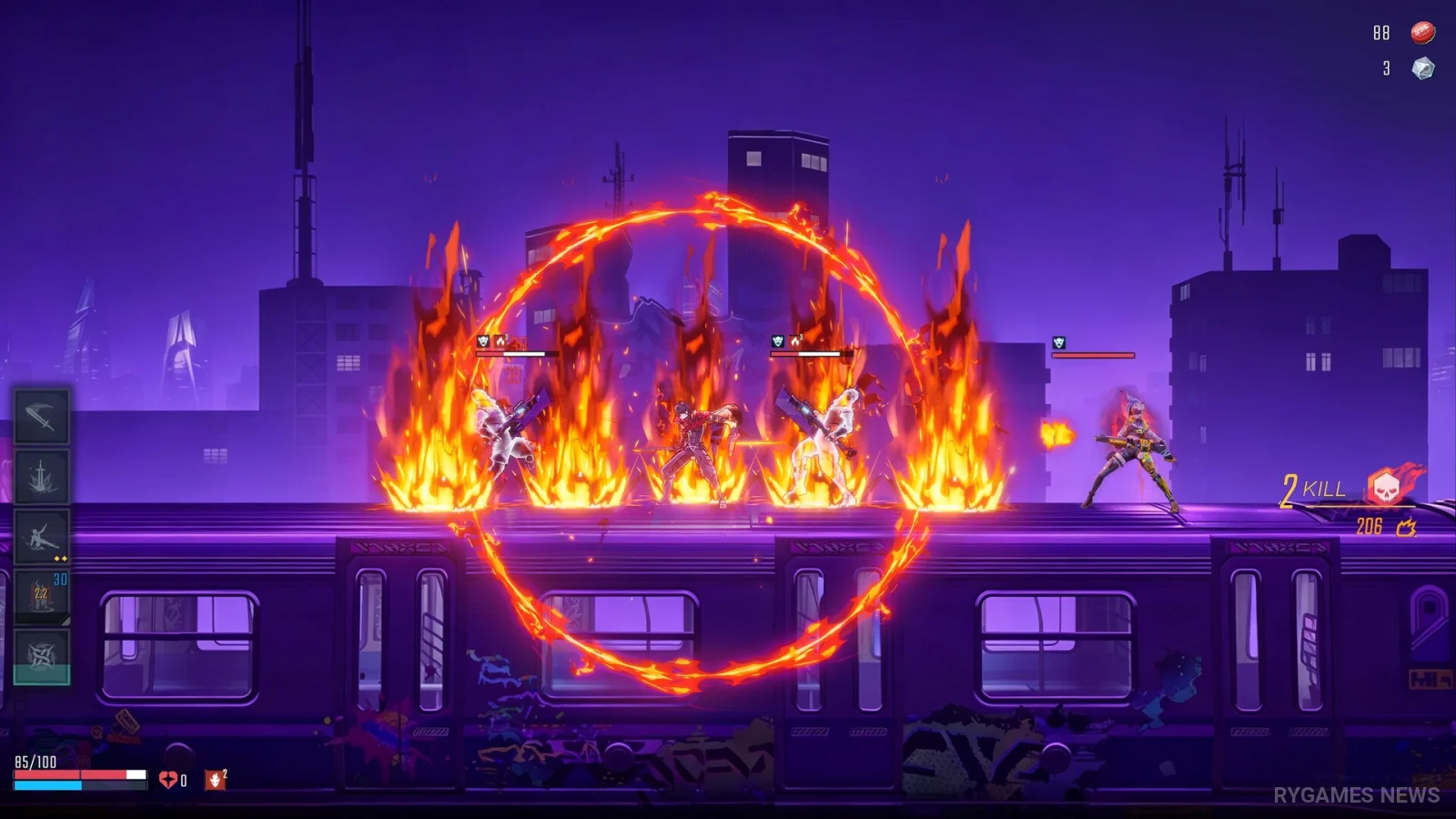 SlashZero gameplay screenshots from Steam - gambar 3