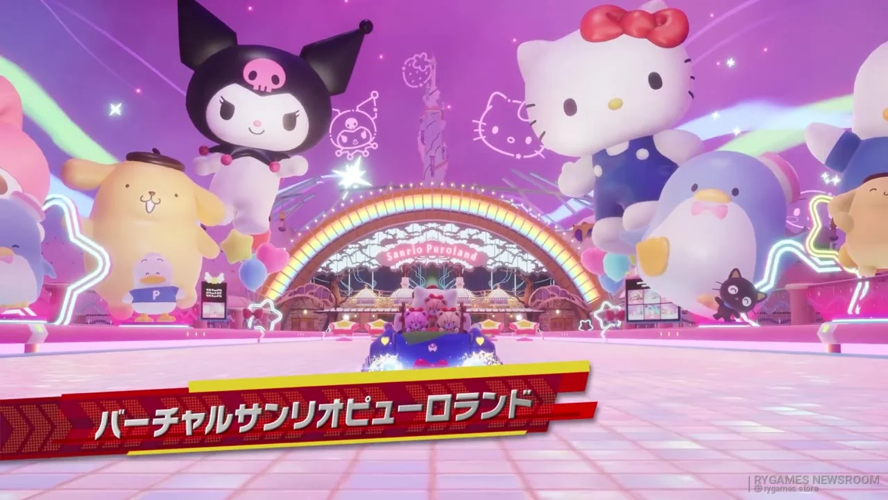 Sonic Racing: CrossWorlds Brings Hello Kitty and Kuromi to Virtual Sanrio Puroland in 2027