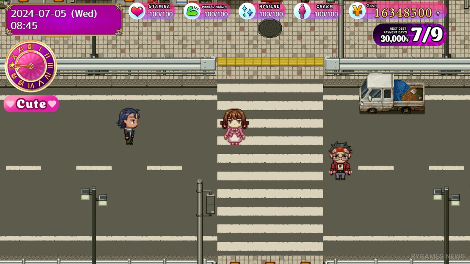 Screenshot gameplay Streetwalker Life dari Steam - gambar 3