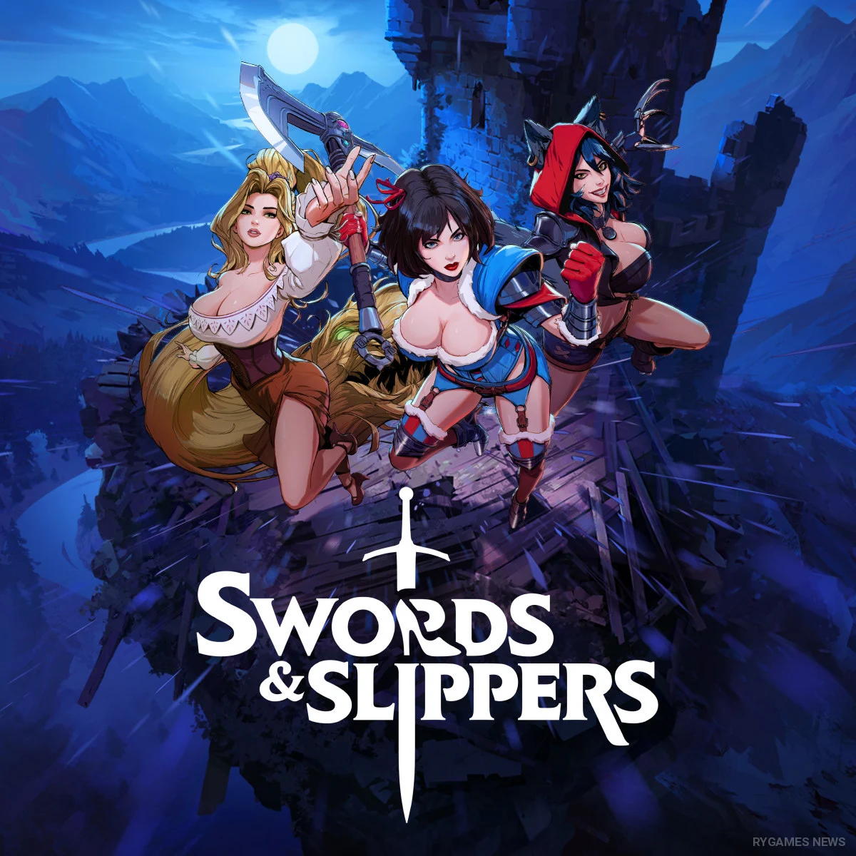 『Swords & Slippers』キーアート