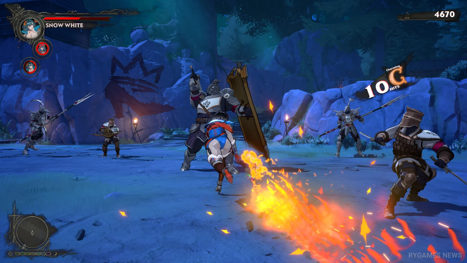 Steam掲載『Swords & Slippers』ゲームプレイ画面 - gambar 6