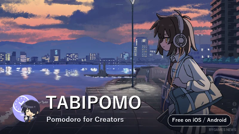 Visual promosi TABIPOMO - Pomodoro for Creators