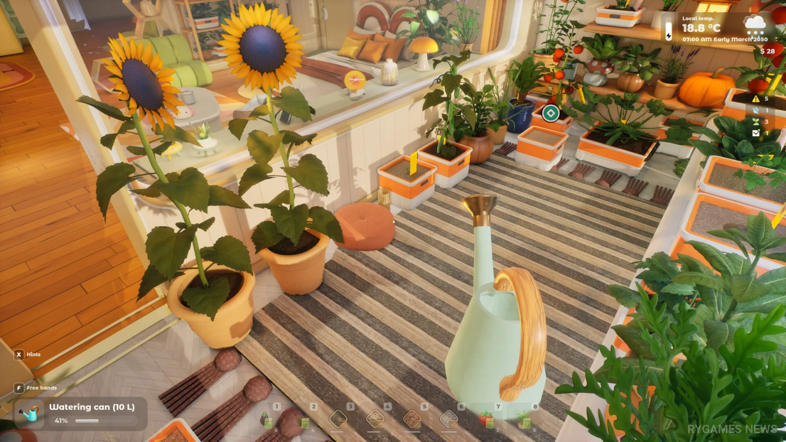 Tiny Eden ゲームプレイ画面 - gambar 5