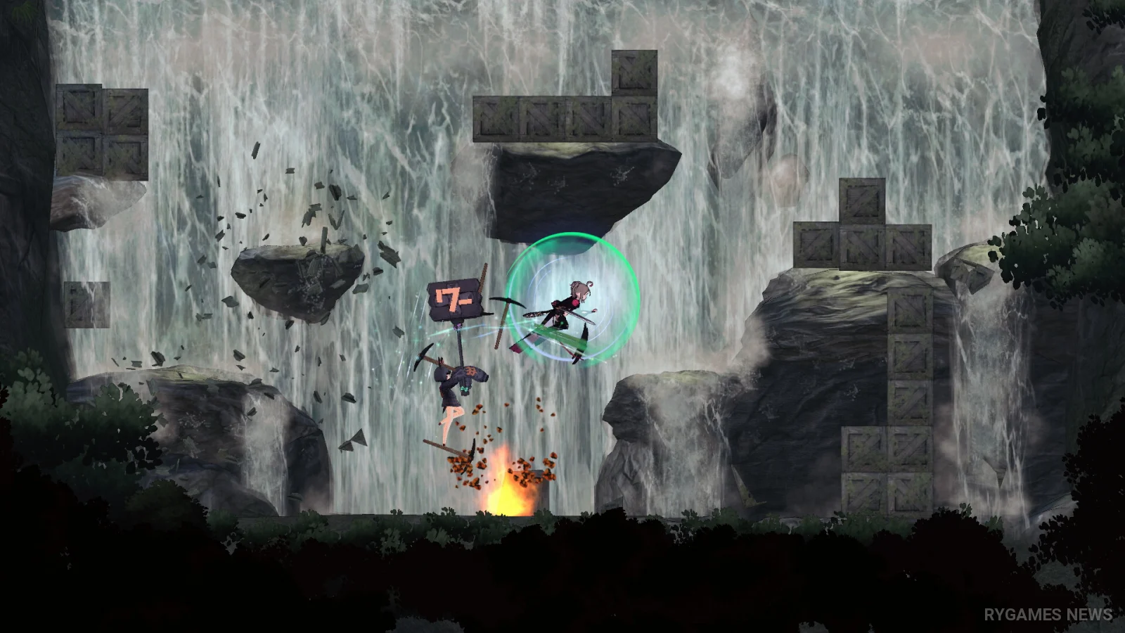 Screenshot gameplay TSURUGIHIME dari Steam - gambar 10