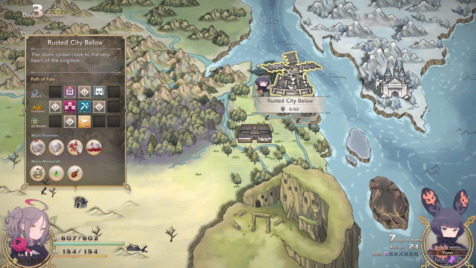 Screenshot gameplay TSURUGIHIME dari Steam - gambar 4