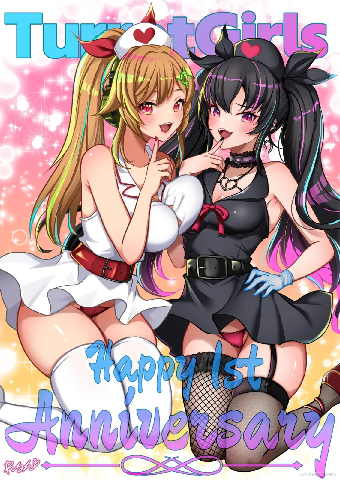 TurretGirls 1st Anniversary Visual