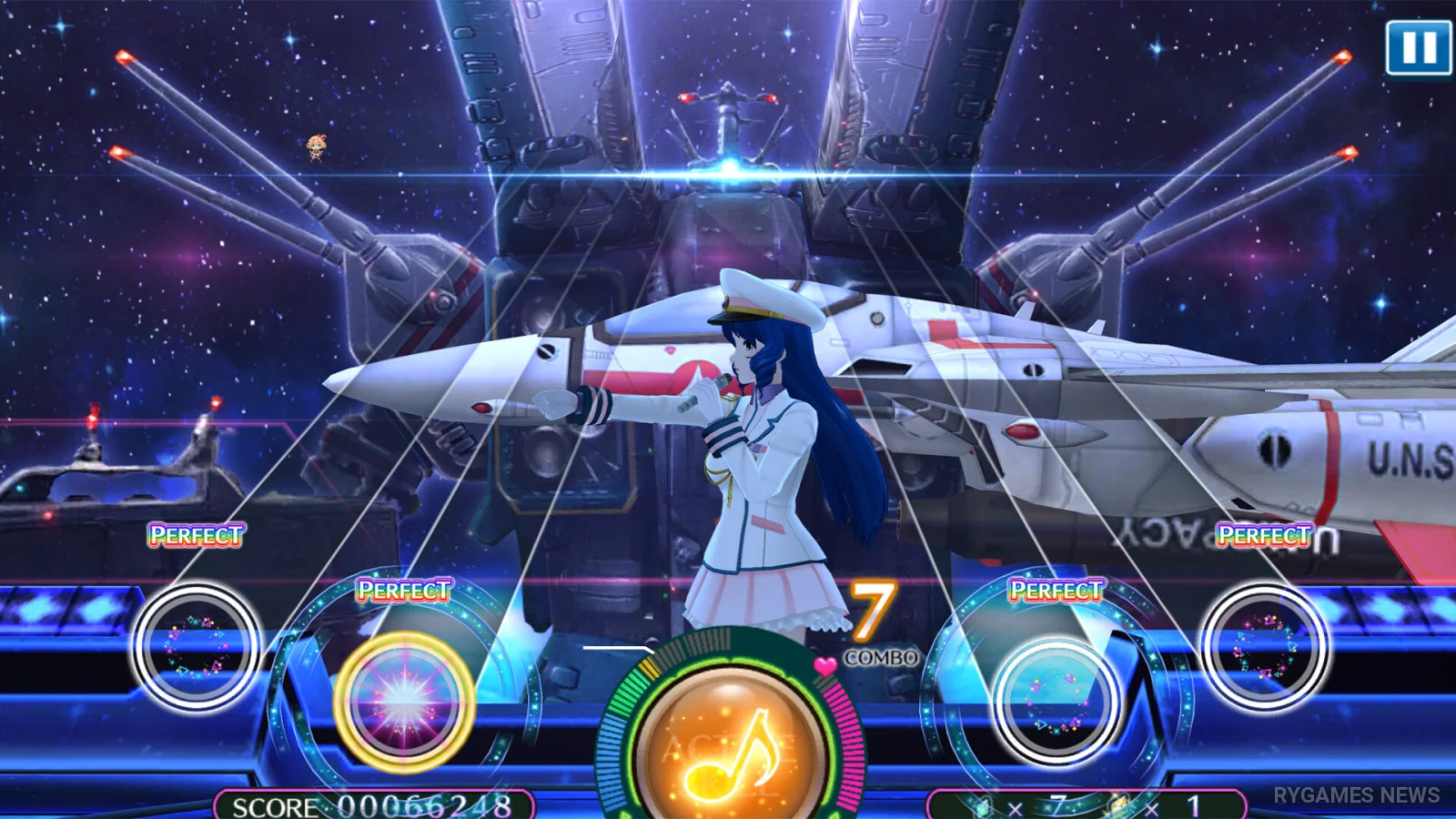 Steam掲載『歌マクロス』ゲーム画面 - gambar 8