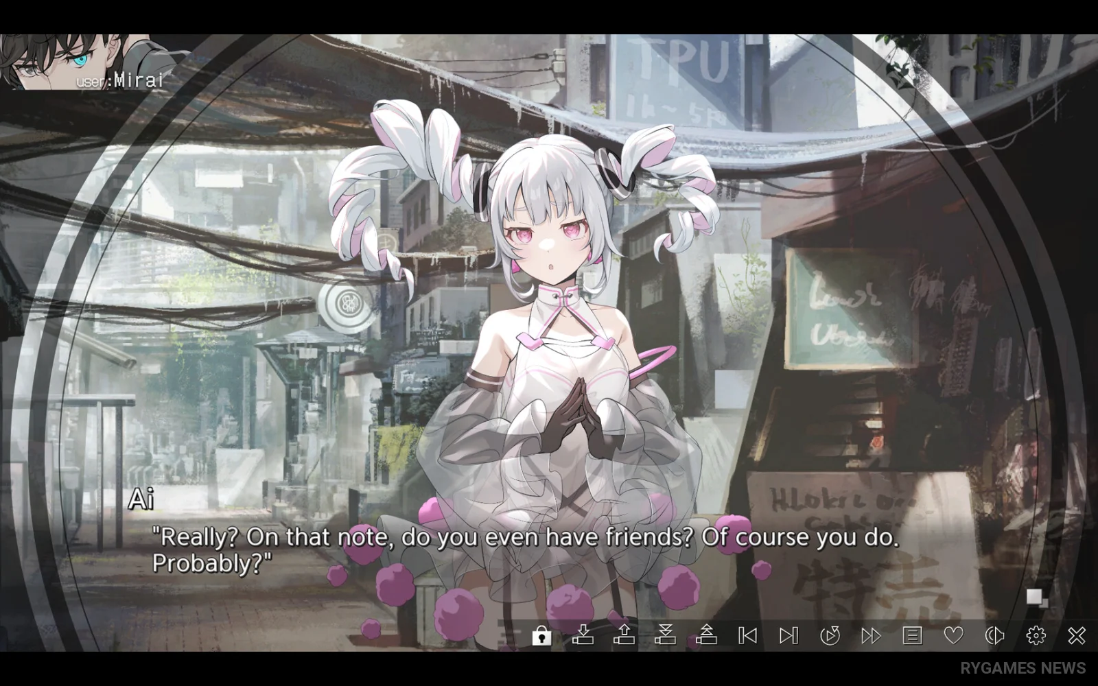 Steam版 VIRTUAL GIRL @ WORLD'S END スクリーンショット - gambar 4