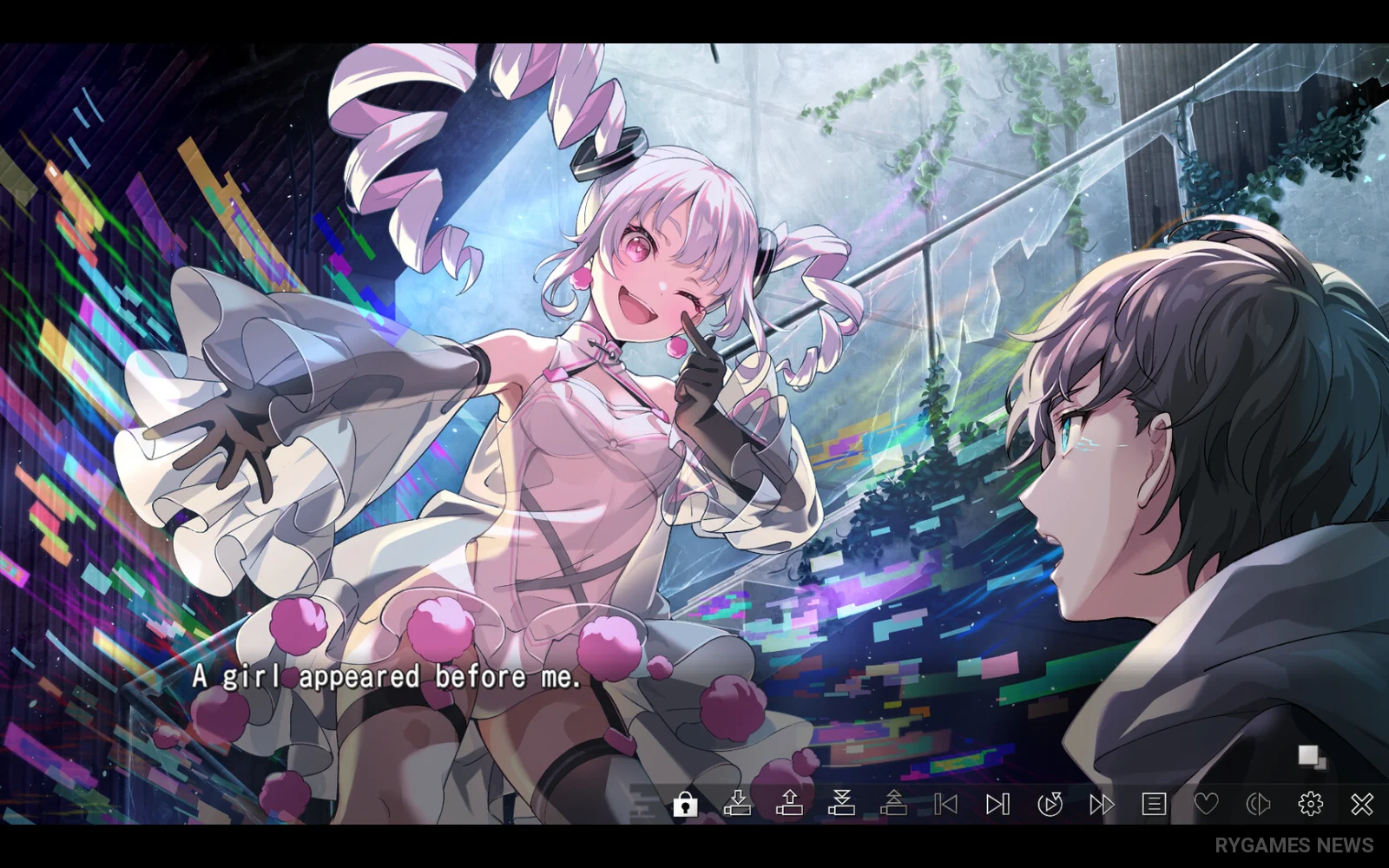 Steam版 VIRTUAL GIRL @ WORLD'S END スクリーンショット - gambar 2