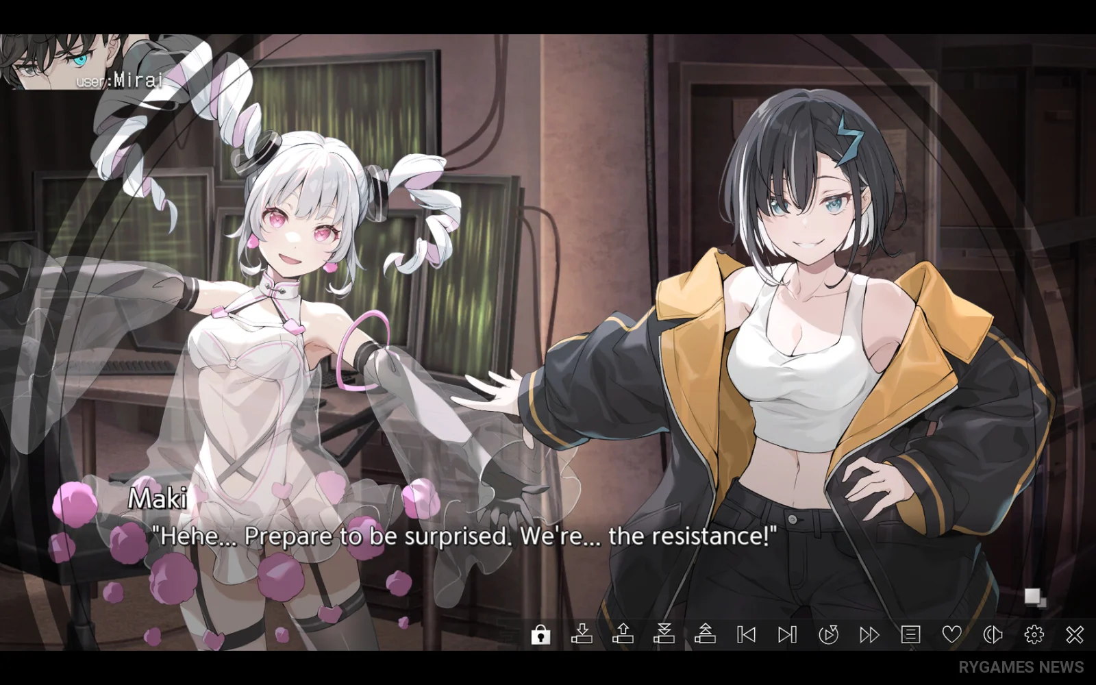 Steam版 VIRTUAL GIRL @ WORLD'S END スクリーンショット - gambar 8